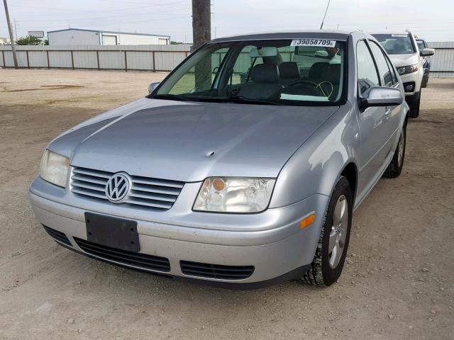 3VWSK69M63M155792 - 2003 VOLKSWAGEN JETTA GLS SILVER photo 2