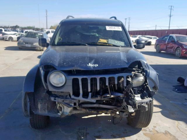 1J4GK58K12W295762 - 2002 JEEP LIBERTY LI BLUE photo 9