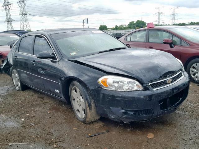 2G1WD58C879411262 - 2007 CHEVROLET IMPALA SUP შავი ფოტო 1