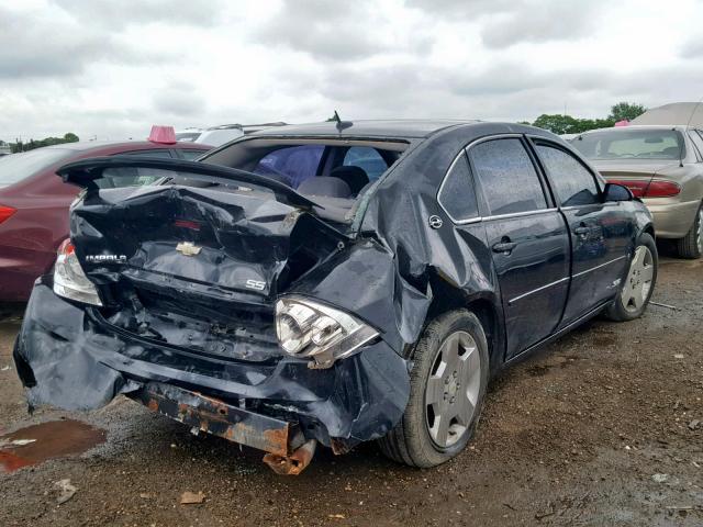 2G1WD58C879411262 - 2007 CHEVROLET IMPALA SUP შავი ფოტო 4