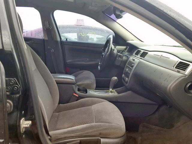 2G1WD58C879411262 - 2007 CHEVROLET IMPALA SUP შავი ფოტო 5