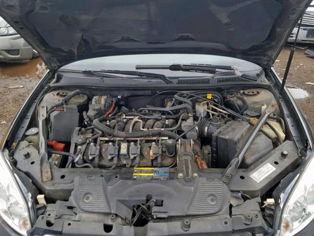2G1WD58C879411262 - 2007 CHEVROLET IMPALA SUP შავი ფოტო 7