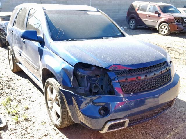 2CNDL537786028066 - 2008 CHEVROLET EQUINOX SP BLUE photo 1