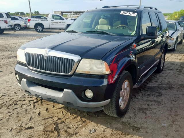 5LMEU68H24ZJ19055 - 2004 LINCOLN AVIATOR 黑色 照片 2