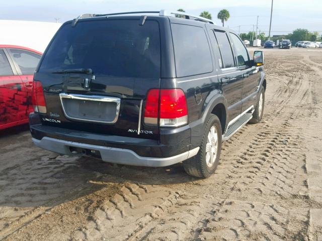 5LMEU68H24ZJ19055 - 2004 LINCOLN AVIATOR 黑色 照片 4