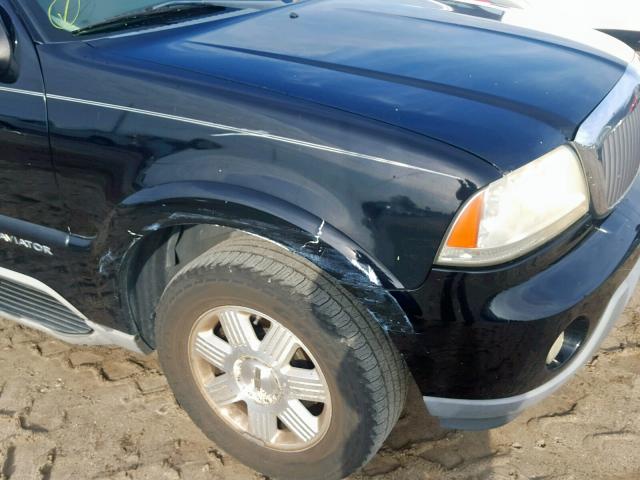 5LMEU68H24ZJ19055 - 2004 LINCOLN AVIATOR 黑色 照片 9