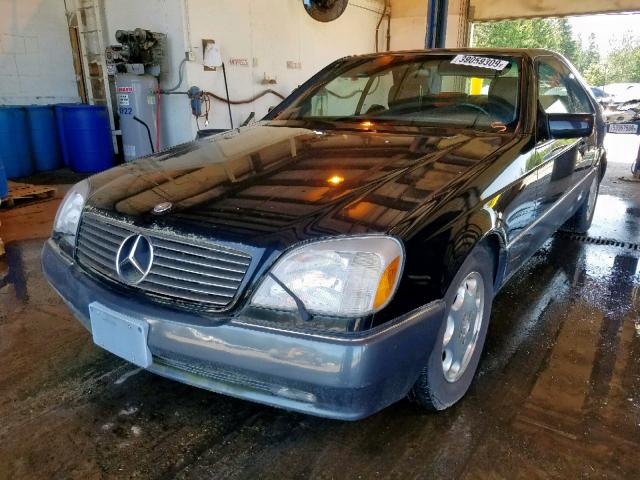 WDBGA70E1TA325415 - 1996 MERCEDES-BENZ S 500 BLUE photo 2