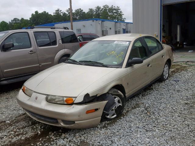 1G8ZH52822Z183443 - 2002 SATURN SL1 TAN photo 2