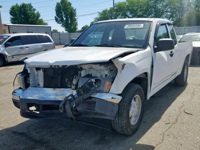 1GCCS199088126936 - 2008 CHEVROLET COLORADO WHITE photo 2