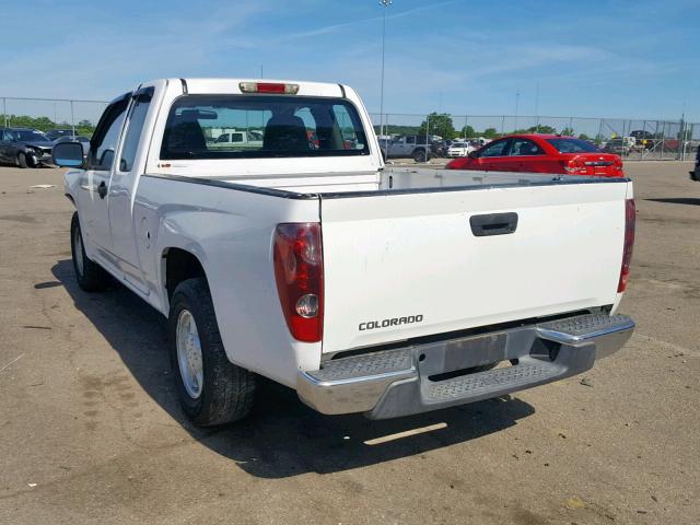 1GCCS199088126936 - 2008 CHEVROLET COLORADO WHITE photo 3