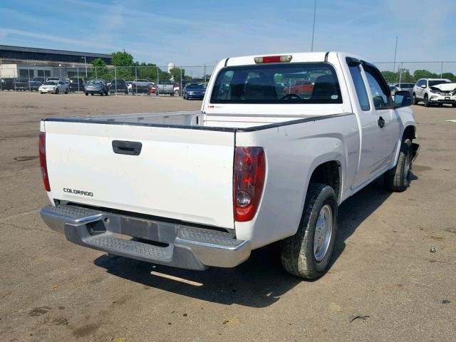 1GCCS199088126936 - 2008 CHEVROLET COLORADO WHITE photo 4