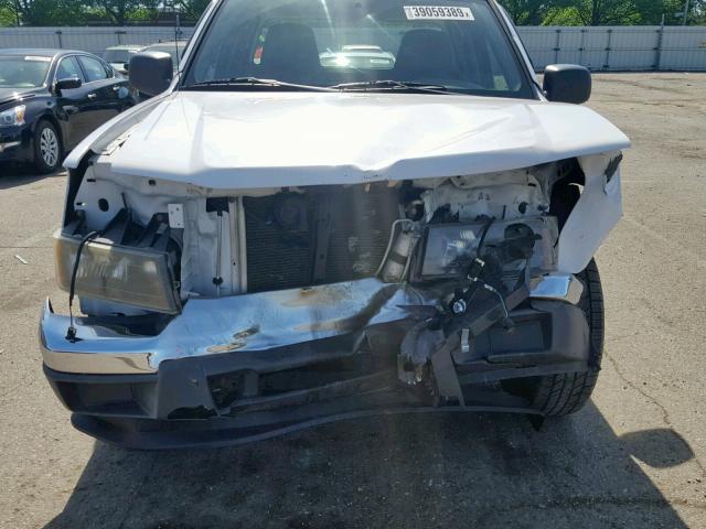 1GCCS199088126936 - 2008 CHEVROLET COLORADO WHITE photo 9