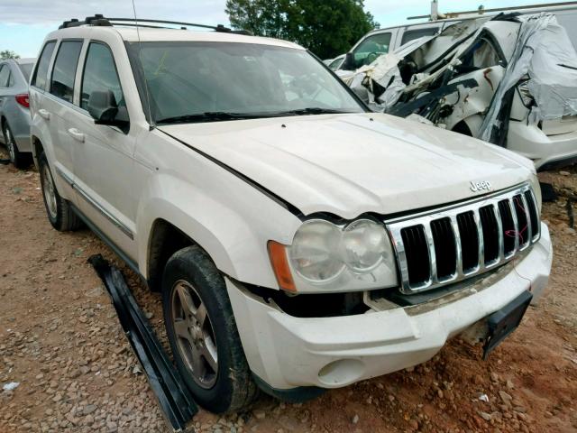 1J4HR58N85C503135 - 2005 JEEP GRAND CHER WHITE photo 1