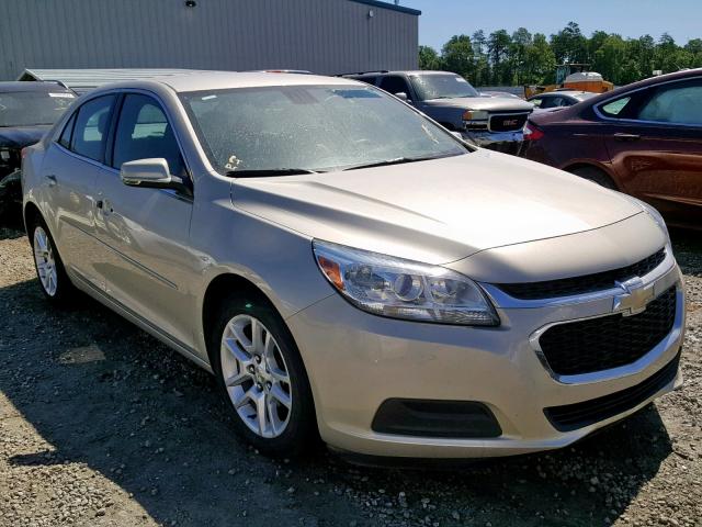 1G11C5SLXFF352890 - 2015 CHEVROLET MALIBU 1LT GOLD photo 1