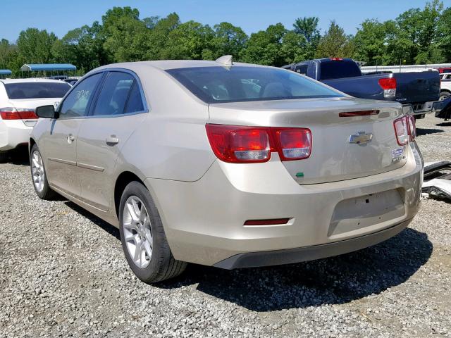 1G11C5SLXFF352890 - 2015 CHEVROLET MALIBU 1LT GOLD photo 3