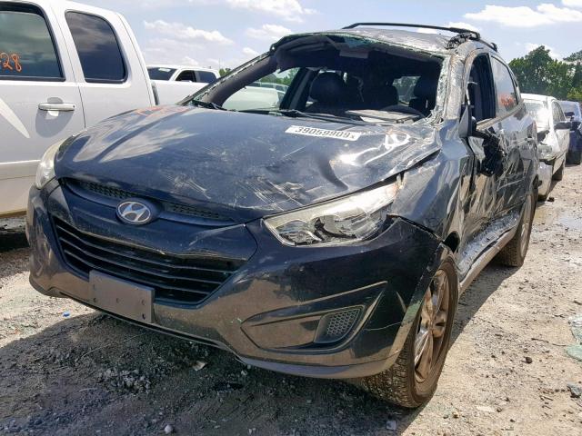 KM8JU3AC0CU489768 - 2012 HYUNDAI TUCSON GLS BLACK photo 2