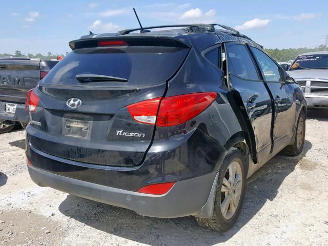 KM8JU3AC0CU489768 - 2012 HYUNDAI TUCSON GLS BLACK photo 4