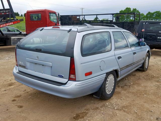 1FACP57U1PG155758 - 1993 FORD TAURUS GL BLUE photo 4