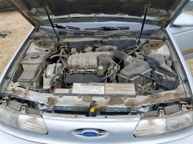 1FACP57U1PG155758 - 1993 FORD TAURUS GL BLUE photo 7