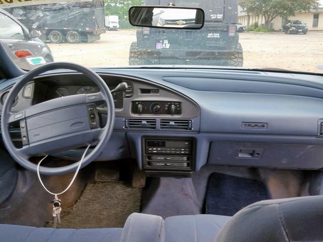 1FACP57U1PG155758 - 1993 FORD TAURUS GL BLUE photo 9