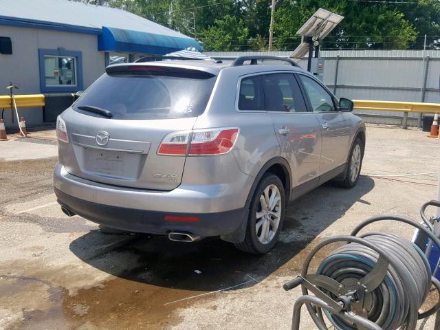 JM3TB3DV6B0318665 - 2011 MAZDA CX-9 SILVER photo 4