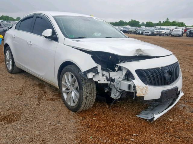 2G4GN5EX7F9218286 - 2015 BUICK REGAL PREM WHITE photo 1