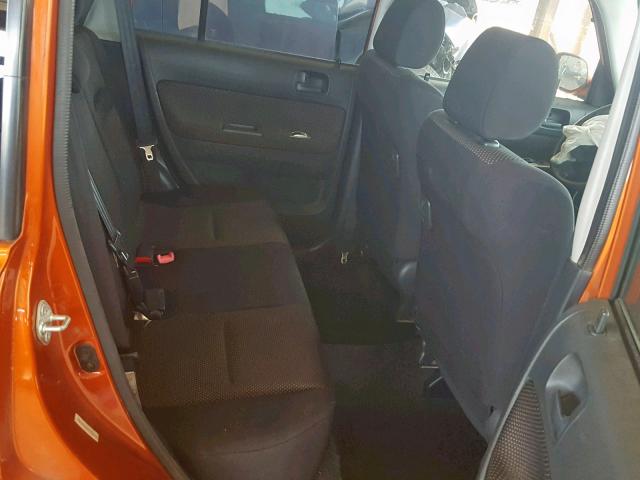 JTLKT324240163230 - 2004 TOYOTA SCION XB ORANGE photo 6