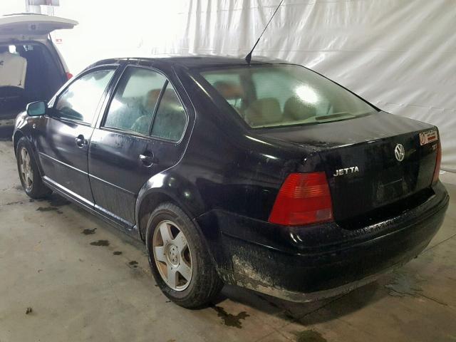 3VWSD29M3YM150558 - 2000 VOLKSWAGEN JETTA GLS BLACK photo 3