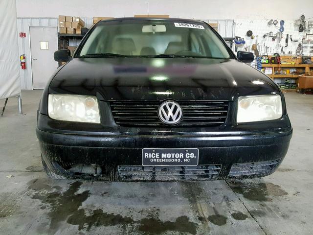 3VWSD29M3YM150558 - 2000 VOLKSWAGEN JETTA GLS BLACK photo 9