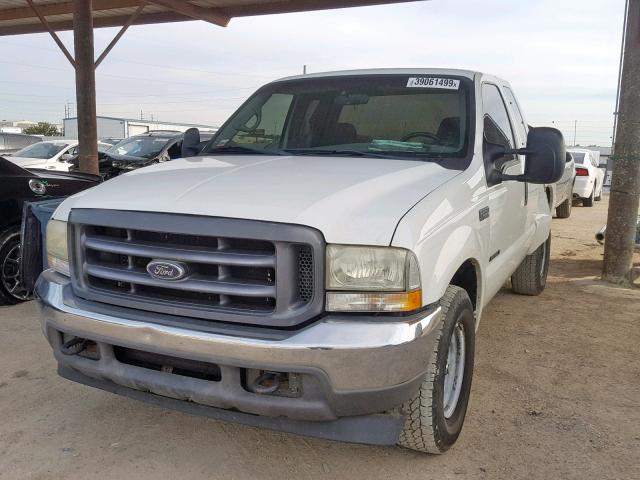 1FTSX30F92ED13743 - 2002 FORD F350 SRW S WHITE photo 2