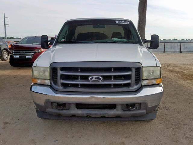 1FTSX30F92ED13743 - 2002 FORD F350 SRW S WHITE photo 9