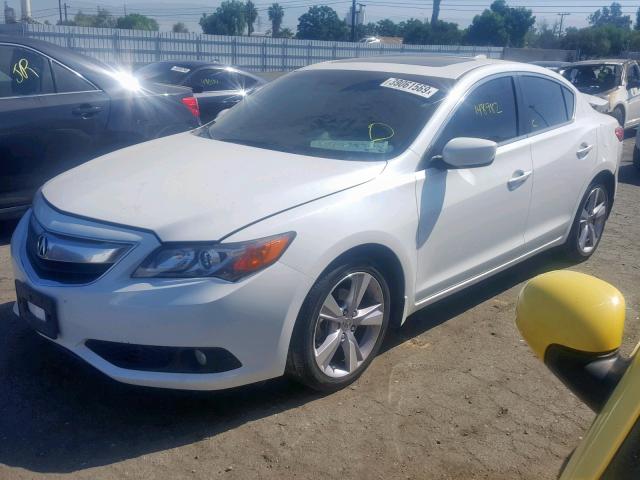 19VDE1F79EE008828 - 2014 ACURA ILX 20 TEC WHITE photo 2