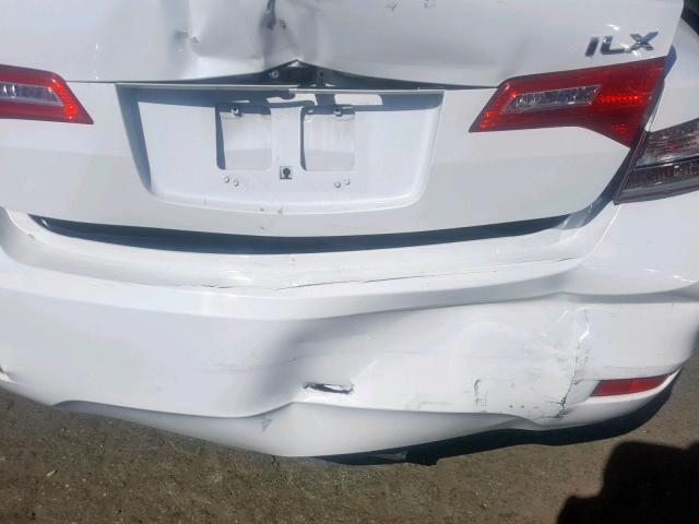 19VDE1F79EE008828 - 2014 ACURA ILX 20 TEC WHITE photo 9