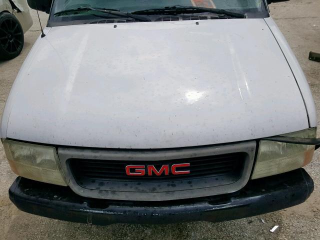 1GTCS19W318211961 - 2001 GMC SONOMA WHITE photo 7