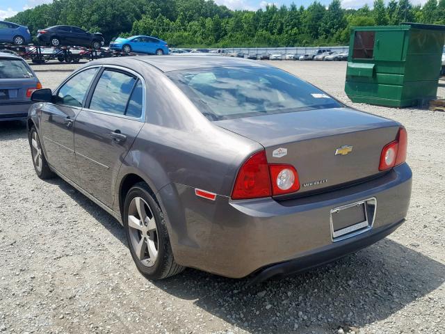 1G1ZC5E17BF385059 - 2011 CHEVROLET MALIBU 1LT 棕色 照片 3