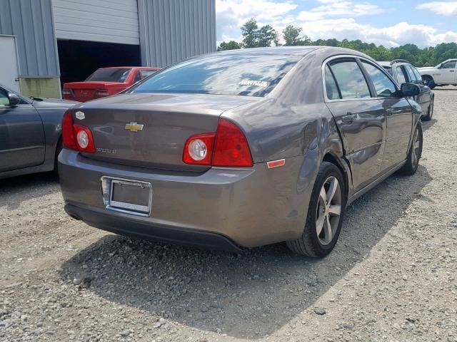 1G1ZC5E17BF385059 - 2011 CHEVROLET MALIBU 1LT 棕色 照片 4