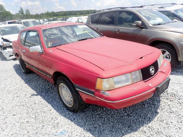 1MEBM6042JH647715 - 1988 MERCURY COUGAR LS MAROON photo 1