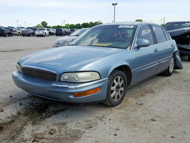 1G4CW54K444135772 - 2004 BUICK PARK AVENU BLUE photo 2