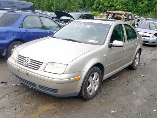 3VWSA69M55M068312 - 2005 VOLKSWAGEN JETTA GLS SILVER photo 2