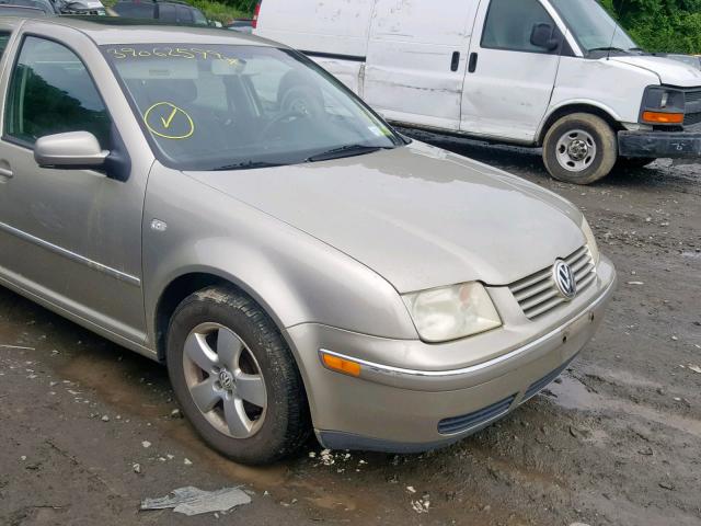 3VWSA69M55M068312 - 2005 VOLKSWAGEN JETTA GLS SILVER photo 9