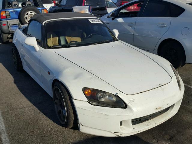 JHMAP21485S005180 - 2005 HONDA S2000 WHITE photo 1