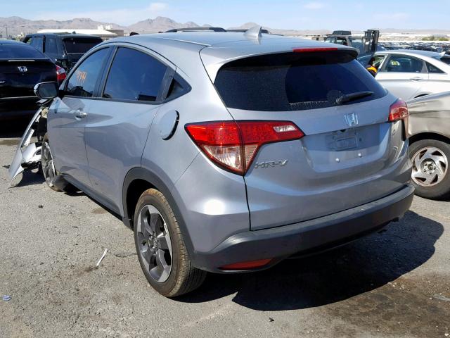 3CZRU5H55JM721710 - 2018 HONDA HR-V EX SILVER photo 3