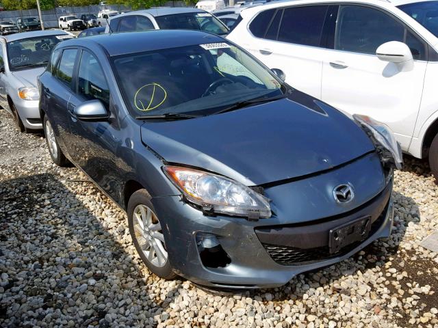 JM1BL1L7XC1593900 - 2012 MAZDA 3 I TEAL photo 1