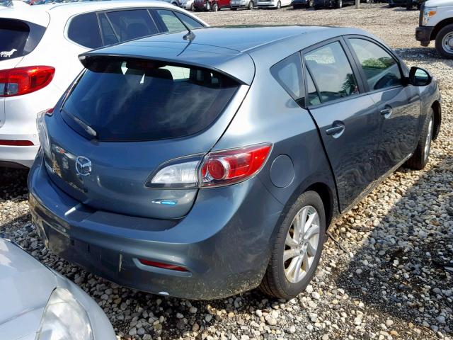 JM1BL1L7XC1593900 - 2012 MAZDA 3 I TEAL photo 4