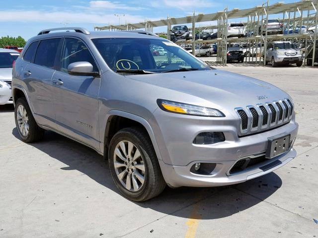 1C4PJMJS4GW300523 - 2016 JEEP CHEROKEE O SILVER photo 1