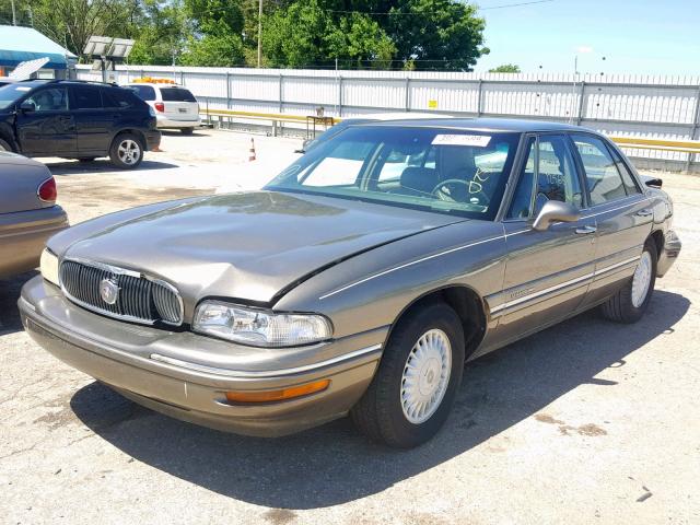 1G4HR52K1XH456570 - 1999 BUICK LESABRE LI GRAY photo 2