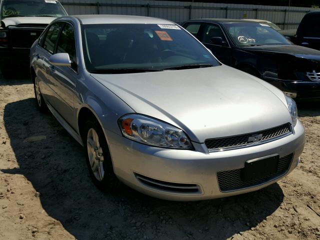 2G1WB5E34G1105166 - 2016 CHEVROLET IMPALA LIM SILVER photo 1