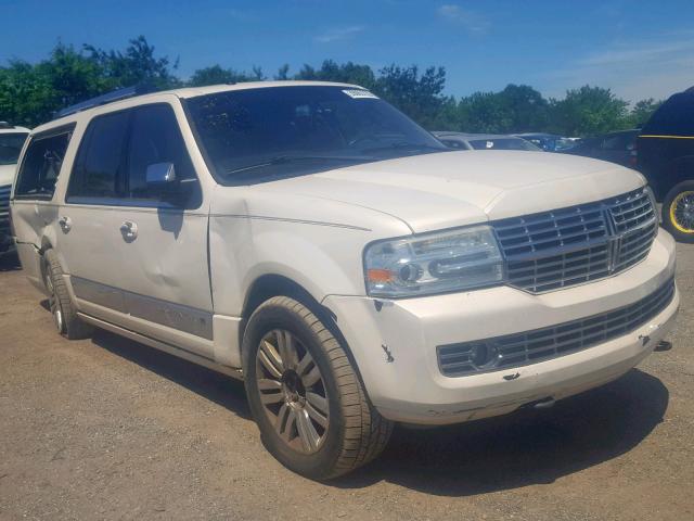 5LMFL28567LJ19606 - 2007 LINCOLN NAVIGATOR WHITE photo 1