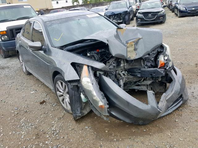 1HGCP2F88BA005866 - 2011 HONDA ACCORD EXL GRAY photo 1