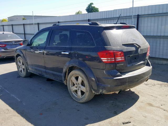 3D4GG67V69T522391 - 2009 DODGE JOURNEY R/ BLACK photo 3